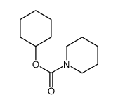 cyclohexyl piperidine-1-carboxylate Structure