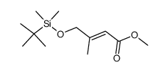 methyl-1-(tert-butyldimethylsilyloxy)-2-methyl-4-butenoate Structure