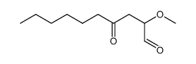 2-methoxy-4-oxodecenal Structure