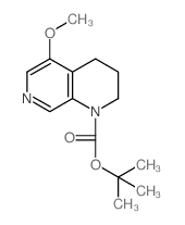 tert-Butyl 5-methoxy-3,4-dihydro-1,7-naphthyridine-1(2H)-carboxylate picture