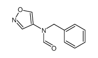 N-BENZYL-N-(4-ISOXAZOLYL)FORMAMIDE结构式