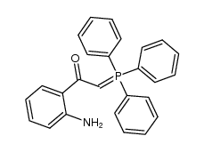 1-(2-aminophenyl)-2-(triphenylphosphoranylidene)ethanone结构式