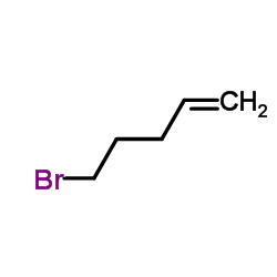 1-bromo-4-pentene structure