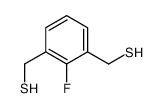 [2-fluoro-3-(sulfanylmethyl)phenyl]methanethiol结构式