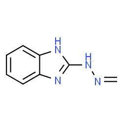 Formaldehyde, 1H-benzimidazol-2-ylhydrazone (9CI) Structure