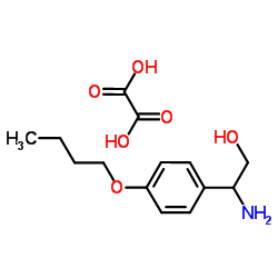 2-Amino-2-(4-butoxyphenyl)ethanol ethanedioate (1:1) Structure