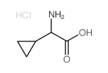 2-(1-AMINOCYCLOPROPYL)ACETIC ACID HYDROCHLORIDE Structure