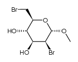 methyl 2,6-dibromo-2,6-dideoxy-α-D-mannopyranoside Structure