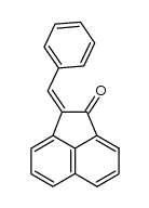 2-Benzyliden-acenaphthen-1-on Structure