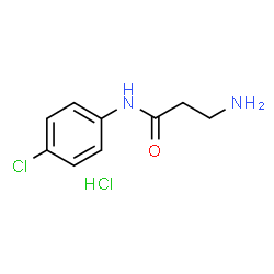 3-amino-N-(4-chlorophenyl)propanamide hydrochloride图片