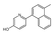 6-(4-methylnaphthalen-1-yl)pyridin-3-ol Structure