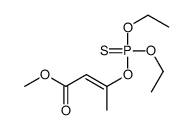 methyl (E)-3-diethoxyphosphinothioyloxybut-2-enoate Structure