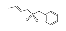 benzyl 2-butenyl sulfone结构式