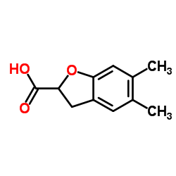 5,6-Dimethyl-2,3-dihydro-1-benzofuran-2-carboxylic acid图片