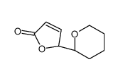 5-(tetrahydro-2'H-pyran-2'-yl)-2(5H)-furanone结构式