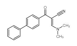 2-([1,1'-BIPHENYL]-4-CARBONYL)-3-(DIMETHYLAMINO)ACRYLONITRILE picture