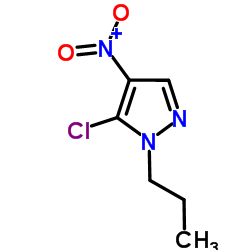 5-Chloro-4-nitro-1-propyl-1H-pyrazole Structure