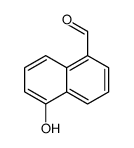 5-Hydroxynaphthalene-1-carboxaldehyde structure