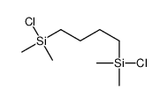 chloro-[4-[chloro(dimethyl)silyl]butyl]-dimethylsilane Structure