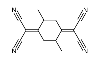 bis(dicyanomethylene)-2,5-dimethylcyclohexane Structure