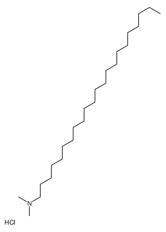 N,N-dimethyldocosan-1-amine,hydrochloride结构式