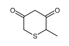 2-methylthiane-3,5-dione Structure