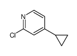 2-氯-4-环丙基吡啶结构式