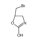 (5S)-5-(bromomethyl)-1,3-oxazolidin-2-one Structure