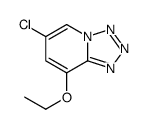 6-chloro-8-ethoxytetrazolo[1,5-a]pyridine Structure