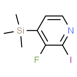 3-Fluoro-2-iodo-4-(trimethylsilyl)pyridine picture