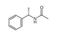 (s)-(-)-n-acetyl-1-methylbenzylamine structure