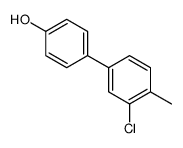 4-(3-chloro-4-methylphenyl)phenol structure