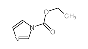 1-乙氧甲酰咪唑结构式