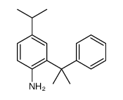 2-(2-phenylpropan-2-yl)-4-propan-2-ylaniline Structure