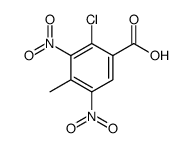 2-chloro-4-methyl-3,5-dinitrobenzoic acid picture