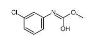 Methyl (3-chlorophenyl)carbamate Structure