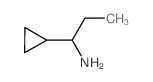 (1-Cyclopropylpropyl)amine Structure
