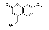 4-(aminomethyl)-7-methoxychromen-2-one Structure