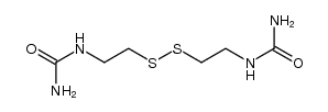 N,N''-(3,4-dithia-hexanediyl)-di-urea结构式