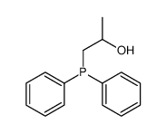 1-diphenylphosphanylpropan-2-ol Structure