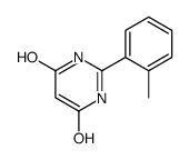 6-HYDROXY-2-(2-METHYLPHENYL)-4(3H)-PYRIMIDINONE structure