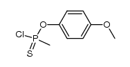 4-methoxyphenyl methyl phosphonochloridothioate Structure