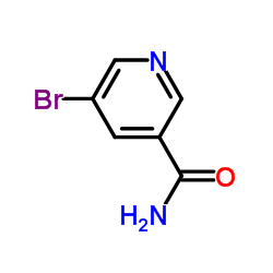 5-Bromonicotinamide Structure