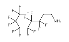 3,3,4,4,5,5,6,6,7,7,8,8,8-Tridecafluorooctylamine Structure