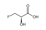 (R)-3-fluorolactic acid Structure