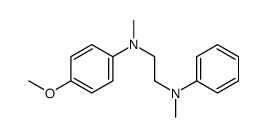 N-(4-Methoxyphenyl)-N,N'-dimethyl-N'-phenyl-1,2-ethanediamine Structure