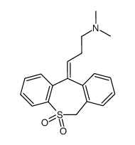 11-[3-(Dimethylamino)propylidene]-6,11-dihydrodibenzo[b,e]thiepin 5,5-dioxide Structure