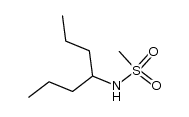 N-(heptan-4-yl)methanesulfonamide Structure