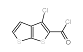 3-CHLOROTHIENO[2,3-B]THIOPHENE-2-CARBONYL CHLORIDE Structure