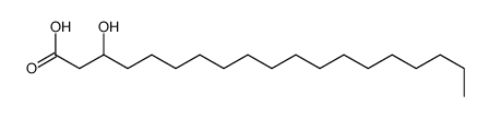 3-hydroxynonadecanoic acid Structure